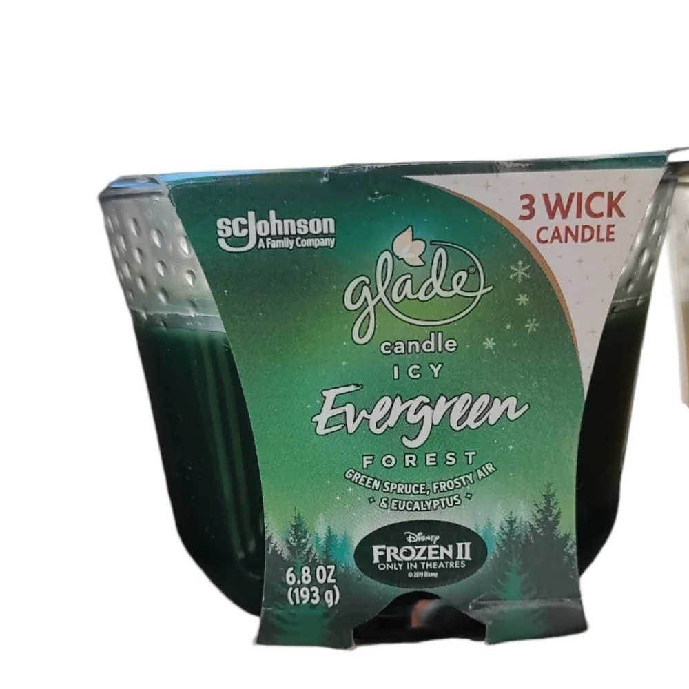 Glade Citrus and Evergreen Scented Candles